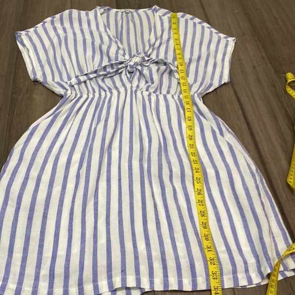 Rails Charlotte grenadines stripes tie print dress beachy boho - Picture 13 of 13